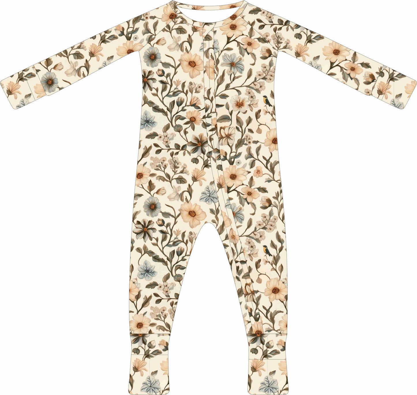 Boho Floral Onesie