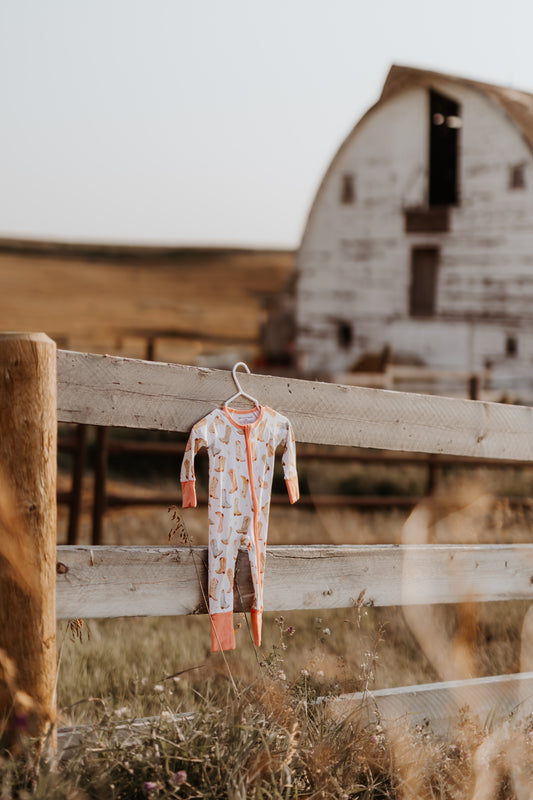Wildflower Boots Onesie