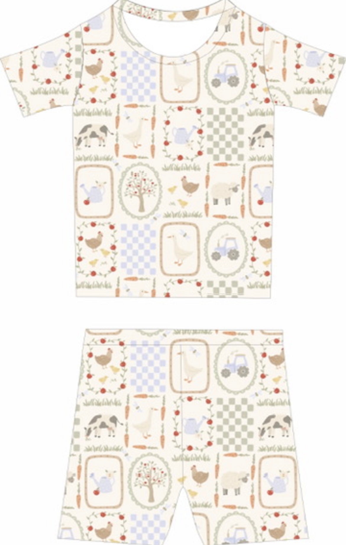 The Homesteader Shorts Set