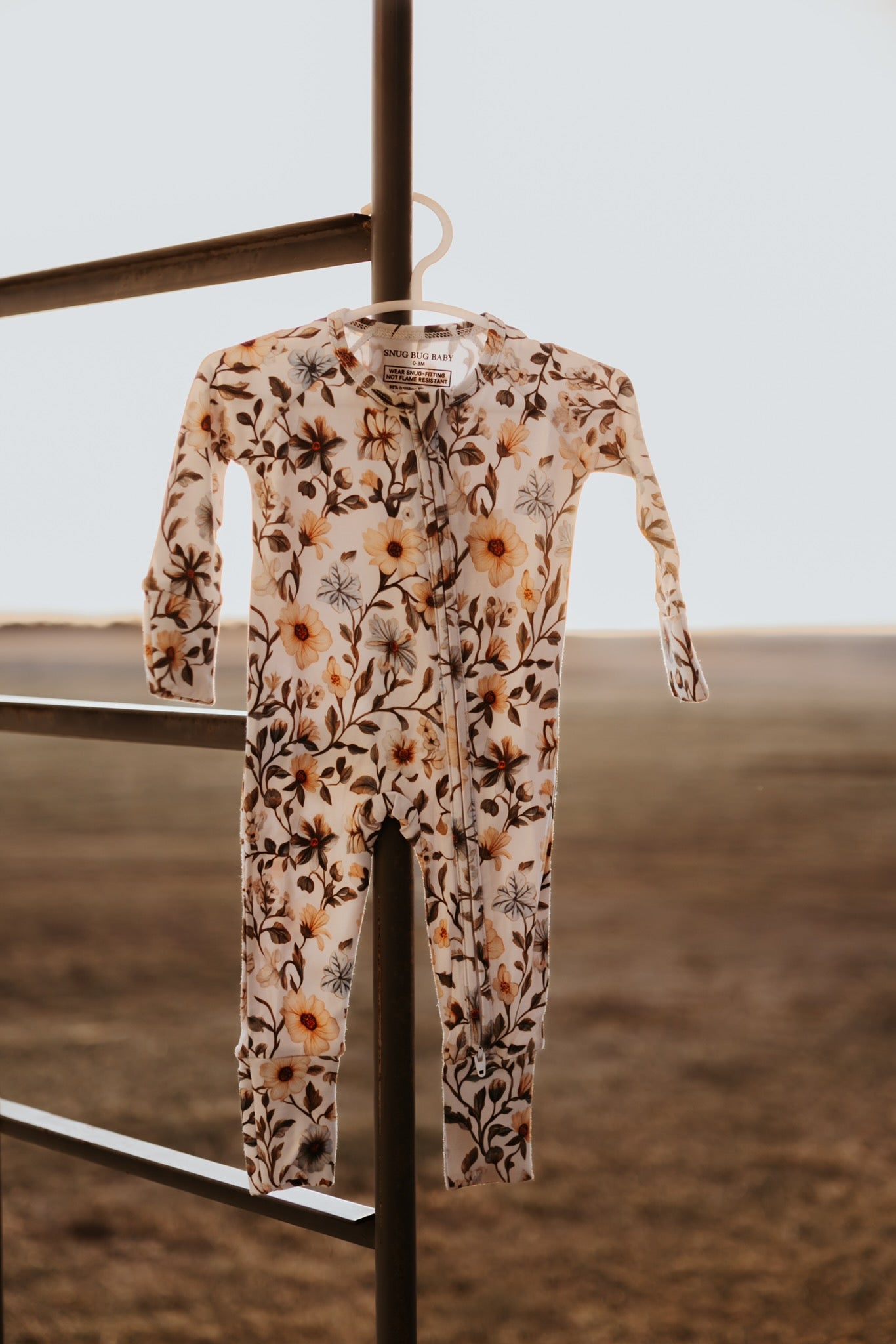 Boho Floral Onesie